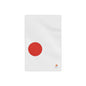 Minimal Red Dot Beach Towel — Modern Coastal Pool & Summer Towel