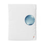 Duvet Cover — Minimal Blue Water Droplet Cotton Duvet Cover