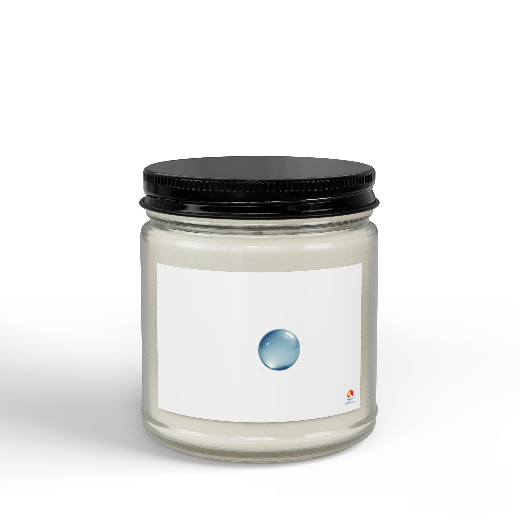 Soy Candle — Calming Ocean Breeze Scent (4oz & 9oz)